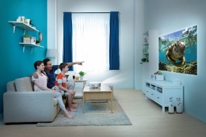 Proiector DLP BenQ W1050 Full HD, 2200 ANSI Lumen, Contrast 15.0001, Alb - Img 2