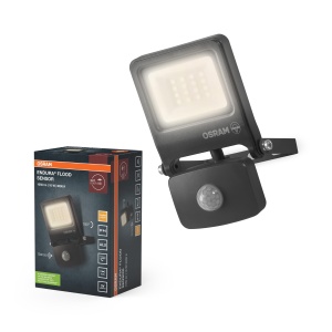 Proiector LED Osram ENDURA 10W 3000K Gri IP65 cu Senzaor de Miscare - Img 1