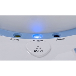 Proiector pentru Somn Alecto BC-125 cu 3 Culori, Melodii Linistitoare, Portabil - Img 2