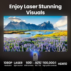 Proiector portabil BenQ GV50 1080p, 500 ANSI Lumen, Bluetooth 18W - Img 7