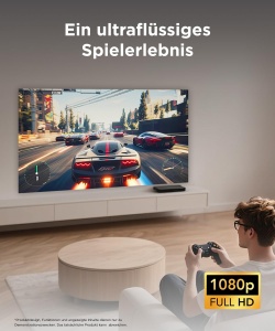 Proiector portabil TCL PlayCube 1080P Full-HD, 750 lumeni, cu Google Assistant - Img 6