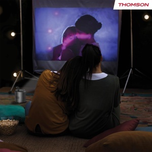 Proiector portabil Thomson Vega PG35B Full HD cu Google TV si acumulator - Img 6