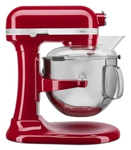 Protectie anti-stropi pentru mixer KitchenAid 5KSMBLPS, cu palnie inclinata, din plastic - Img 4