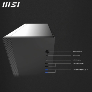 Protector de birou MSI PRO Shield M100P, design elegant, rezistent la zgarieturi - Img 5