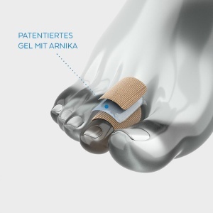 Protector de degete PODERM pentru bataturi si calusuri, gel cu arnica, marimi S si L - Img 4