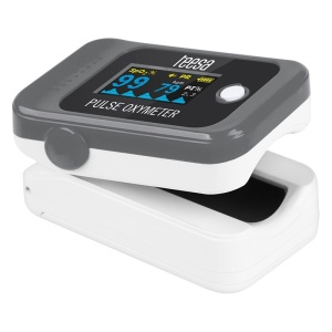 Pulsoximetru Teesa PX50, Ecran OLED Negru/Alb