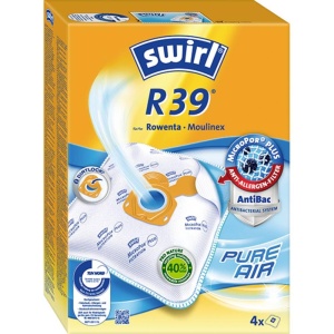 Punga de aspirator Swirl R 39 EcoPor, 4 bucati, filtrare 99,99, material reciclabil