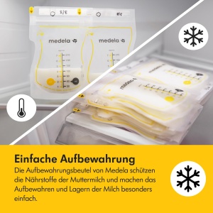 Pungi stocare lapte matern Medela Easy Pour 210 ml 200 buc BPA-free design anti-scurgere - Img 4
