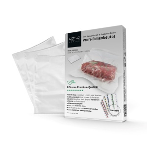 Pungi vidat CASO Profi 40x60 cm, set 25 buc, BPA-free, reutilizabile, rezistente