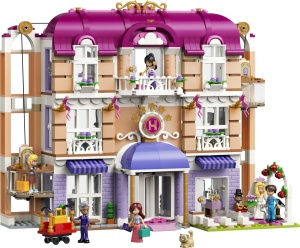 Puppenshaus LEGO Friends Grand Hotel Heartlake City 42704, 1406 piese, 6 figurine - Img 10