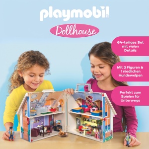 Puppenshaus Playmobil 70985 cu Trage Grif, pentru Copii de la 4 Ani - Img 5