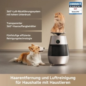 Purificator de aer Dreame AP10, sistem de curatare 360, LED si control prin aplicatie - Img 5