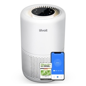 Purificator de aer LEVOIT Core 200S, HEPA, alb, pentru spatii de pana la 35m