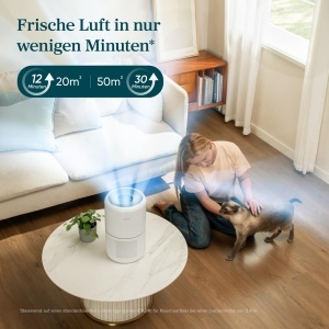 Purificator de aer LEVOIT cu filtru de aer HEPA impotriva a 9997 la suta praf de mucegai polen par de animale de companie feedback privind calitatea a - Img 7