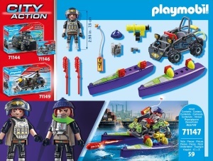 Quad Multi-Teren PLAYMOBIL 71147 cu Figurina Transformabila pentru Copii - Img 8