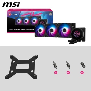 Racitor AIO MSI MPG CORELIQUID P22 360mm, 2.1 LCD, ARGB, 3400 RPM - Img 7