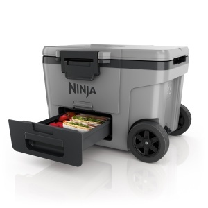 Racitor cu roti Ninja FrostVault FB245EUGY, 42 litri, gri