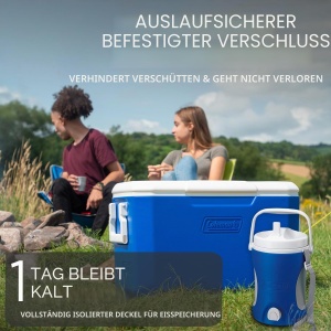 Racitor de bauturi Coleman 3,8L cu izolare performanta, usor de transportat - Img 3