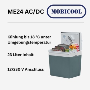 Racitor electric Mobicool ME24, 23L, 12V230V, gri - Img 3
