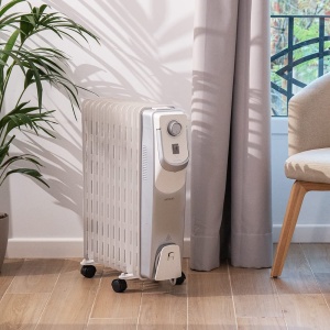 Radiator electric Cecotec ReadyWarm 11000 Space 360o 2500 W alb 11 module - Img 8