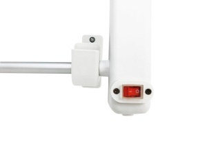 Radiator electric pentru prosoape Jocca 65W montaj pe perete alb - Img 4
