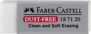 Radiera Faber-Castell Dust-Free, 20 bucati, pentru birou si scoala - Img 3