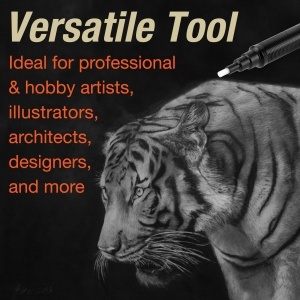 Radiera Faber-Castell Precision cu varf de 2,5 mm, ergonomica, reutilizabila - Img 7