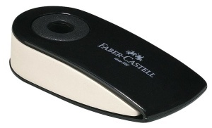 Radiera Faber-Castell Sleeve Mini, 6 bucati, PVC-fara, negru - Img 2