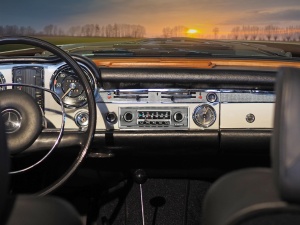 Radio auto 1-DIN Blaupunkt Frankfurt Stereo MB, Oldtimer Design, DAB, Bluetooth, 4x50W - Img 9