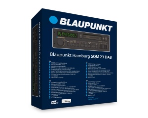 Radio auto 1-DIN Blaupunkt Hamburg SQM 23 DAB, Bluetooth, USB, 4x50W, Retro Design - Img 8