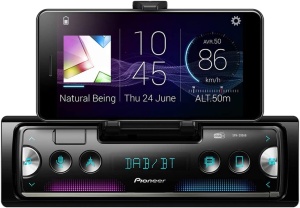 Radio auto 1-DIN Pioneer SPH-20DAB, Bluetooth, DAB, USB, Control smartphone