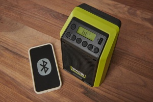 Radio Bluetooth RYOBI RRDAB18-0, 18V, 10W, DAB, NegruVerde - Img 2