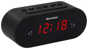 Radio ceas Karcher UR 1030 Negru Functie Dual-Alarm Display Dimmabil