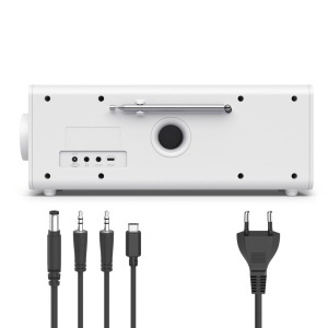 Radio digital DR2002 FMDABDAB Bluetooth stereo alb - Img 4