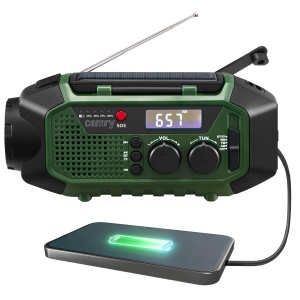 Radio portabil Camry CR 1919, Bluetooth 5.0, 4000mAh, cu panou solar