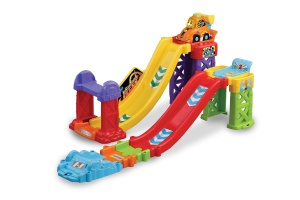 Rampa de actiune 3-in-1 Vtech Tut Tut Baby Flitzer cu masinuta, pentru 1-5 ani - Img 3