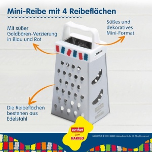 Rasa cu maner Zenker Haribo Mini, design Goldbar, din otel inoxidabil, 7.5 cm - Img 3