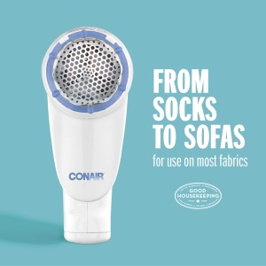 Rascheta pentru haine Conair CLS1XE, alimentare cu baterii, ergonomic, albalbastru - Img 5