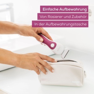 Rasierer electric Beurer HL 36, 4 atasamente, cu functie de tuns, LED - Img 5