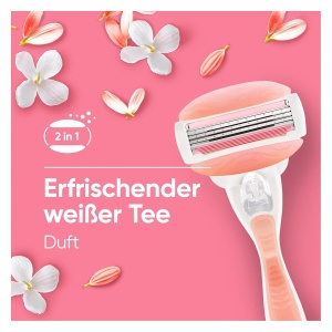 Rasior pentru femei Gillette Venus ComfortGlide Spa Breeze, 3 lame, maner ergonomic - Img 5