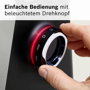 Rasnita electrica Bosch MultiPower MFWS840M, inox, 2500W, capacitate 4.5 kgmin - Img 6