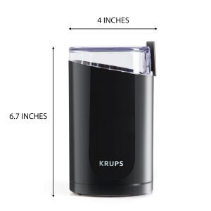 Rasnita electrica Krups F20342 Negru Motor puternic Capacitate 75g - Img 8