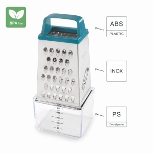 Rasnita Lacor 61363 din otel inoxidabil cu maner ergonomic si recipient 250 ml - Img 5