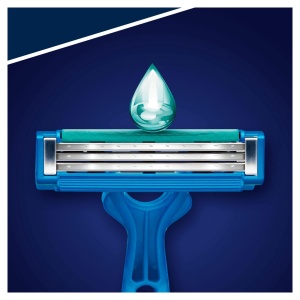 Rasoi de unica folosinta Gillette Blue 3 Simple pentru barbati, 8 bucati, cu 3 lame - Img 5