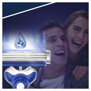 Rasoir de unica folosinta Gillette Sensor3 Comfort pentru barbati, 3 lame, 12 utilizari - Img 2