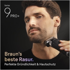 Rasoir electric Braun Series 9 PRO cu cap de ras 96M, argintiu, fabricat in Germania - Img 2