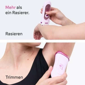 Rasoir electric Braun Silk-epil 5100, roz, cu trimmer pentru zone sensibile - Img 3