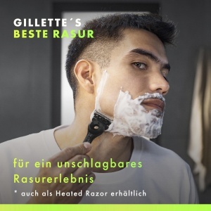 Rasoir GilletteLabs pentru barbati, editie speciala UEFA Champions League, inox, negru - Img 2