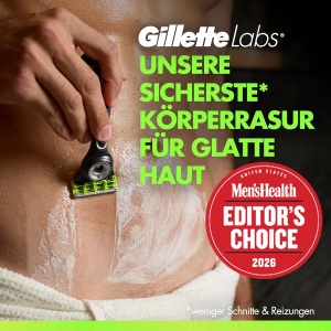 Rasoir pentru Barbati GilletteLabs Body Intimate cu 3 lame si suport de dus - Img 2