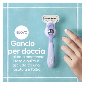 Rasoir pentru femei Gillette Venus Deluxe Smooth Swirl, 5 lame, Flexiball, umiditate - Img 5